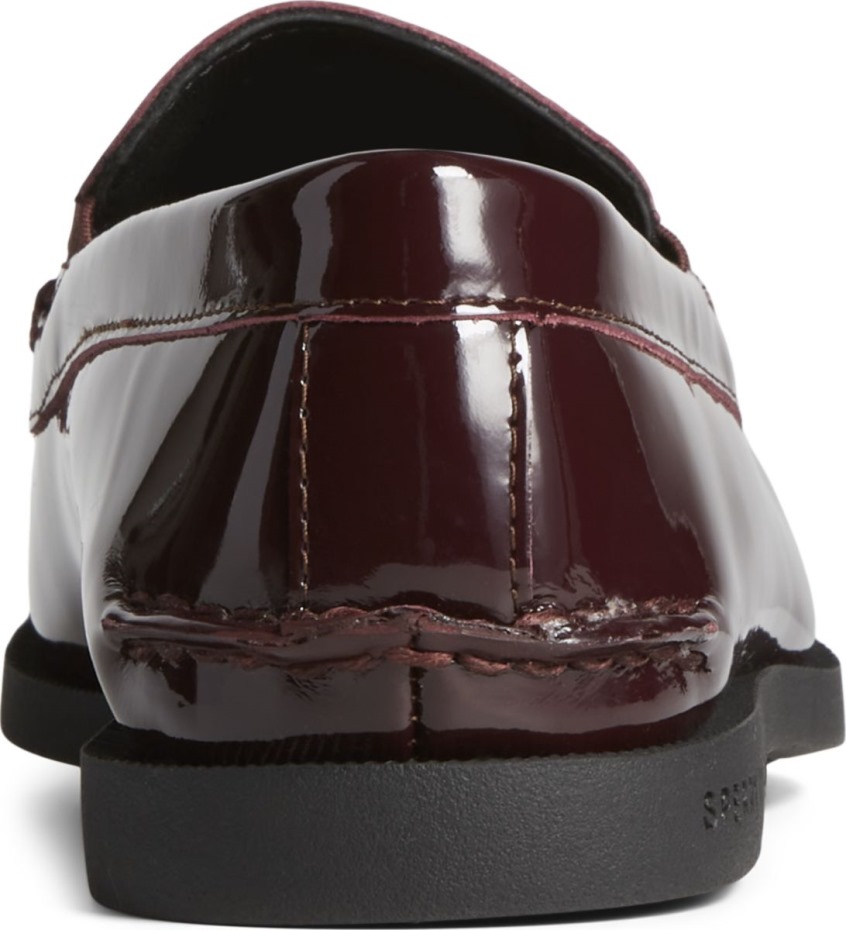 Sperry Unisex Sperry X Billy's Shinjuku Nube Borla Mocasín Charol Rojo