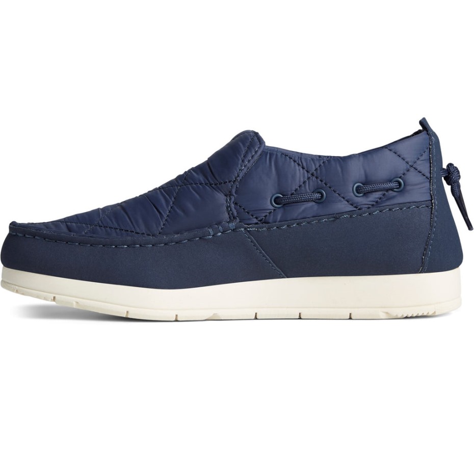 Sperry Mujer Moc-sider Nylon Slip On Azul Marino