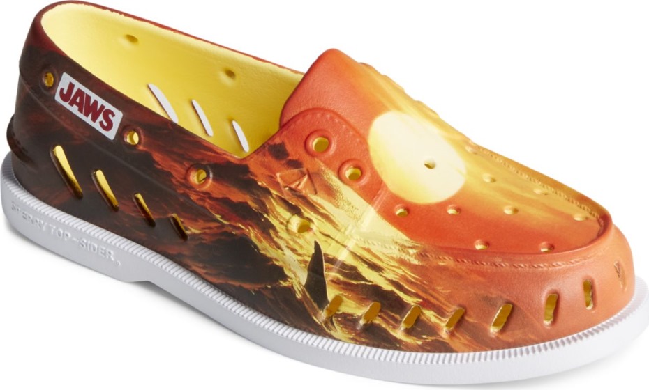 Sperry X Mandíbulas Auténtico Original Barco Flotador Sperry Naranja