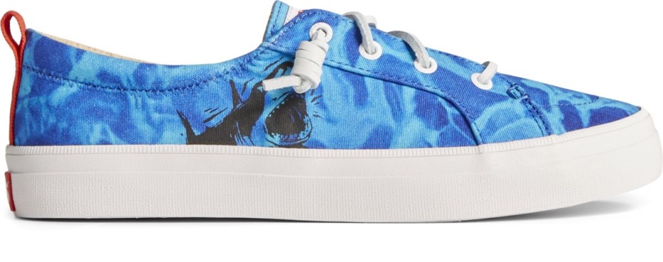 Sperry X Mandíbulas Crest Vibe Tiburón Zapatilla De Deporte Azul Sperry