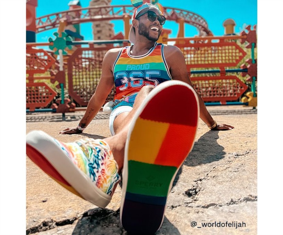 Zapatilla De Deporte Striper Ii Cvo Pride Blanco Multi Sperry