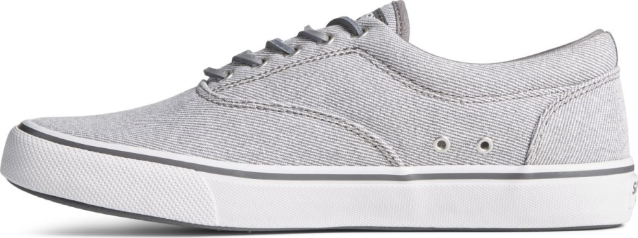Zapatilla De Deporte De Sarga Lavada Cvo Striper Ii Gris Sperry