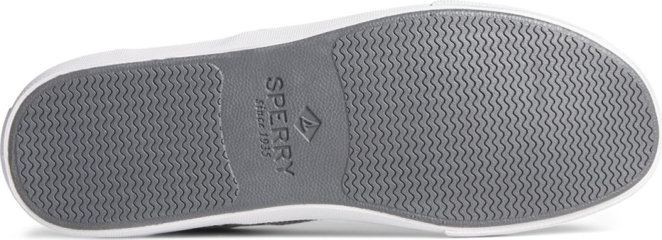 Zapatilla De Deporte De Sarga Lavada Cvo Striper Ii Gris Sperry