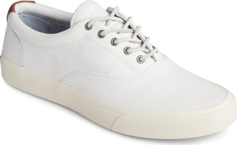 Zapatillas Striper Plushwave Cvo Cuero Blanco Sperry