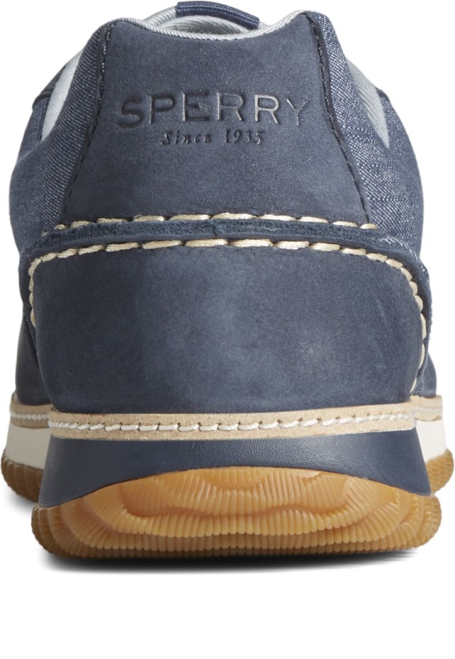 Zapatilla De Deporte De Felpa Sperry Azul Marino