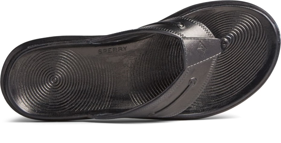 Flip Flop De Barlovento Negro Sperry