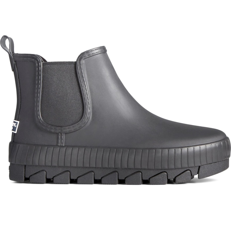 Botines Chelsea Mujer Torrent Negro Sperry