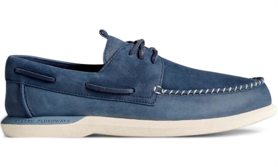 Auténtico Original Plushwave 2.0 Azul Sperry Para Hombre