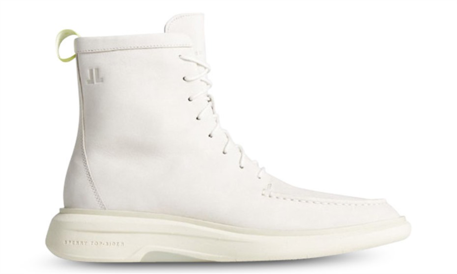 Sperry X John Legend Commodore Plushwave Para Hombre Bota Blanco Sperry
