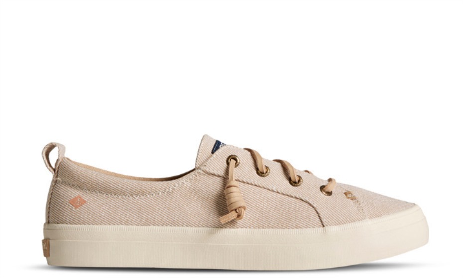 Lavado De Prendas Crest Vibe Para Mujer Marfil Sperry